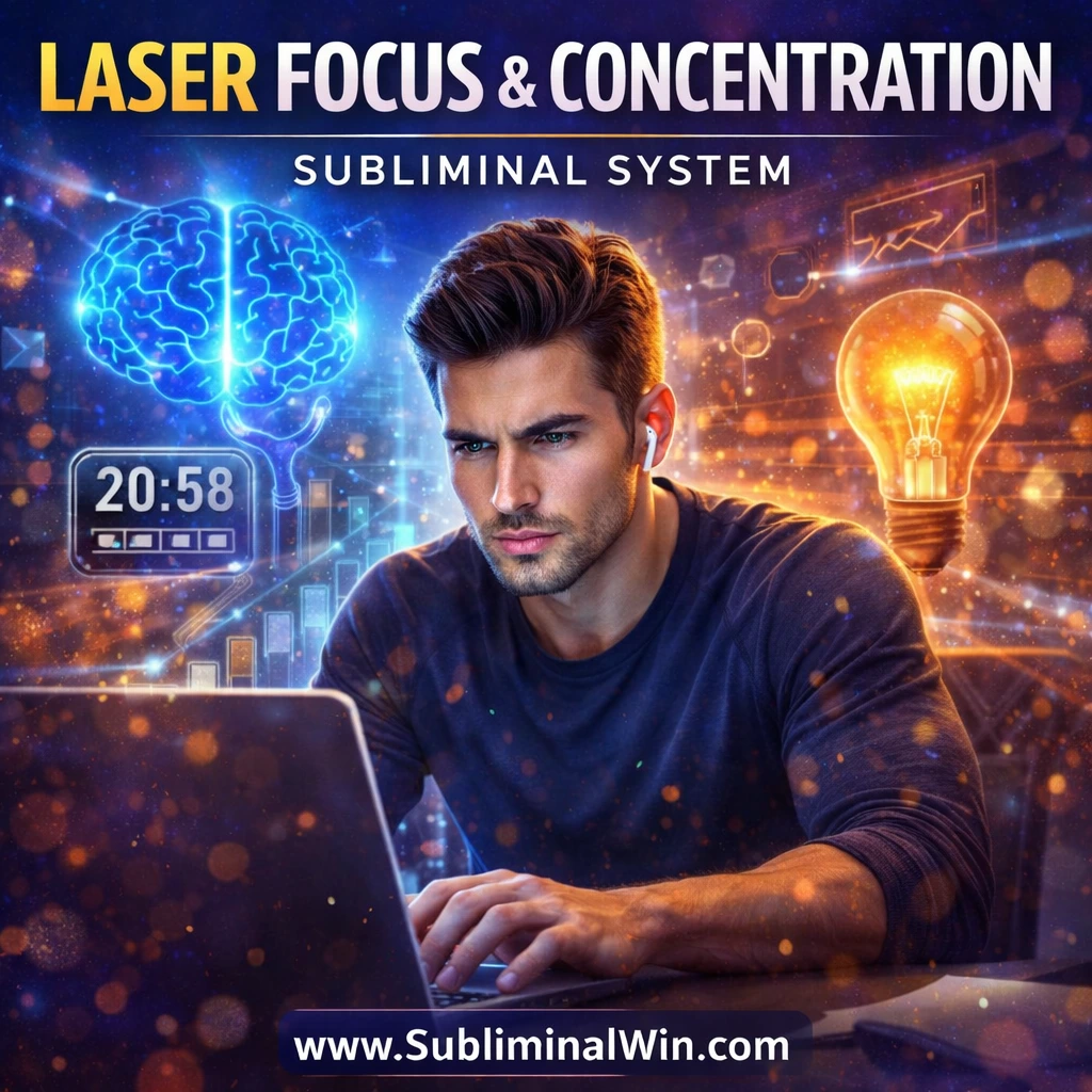 Focus Laser Focus & Concentration Subliminal System - Image 1