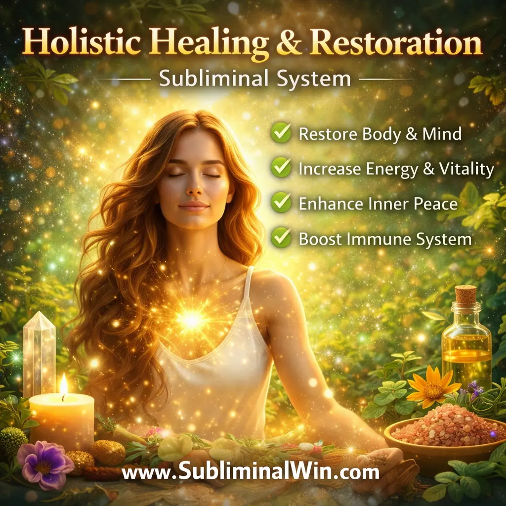 Holistic Holistic Healing & Restoration Subliminal System - Image 1