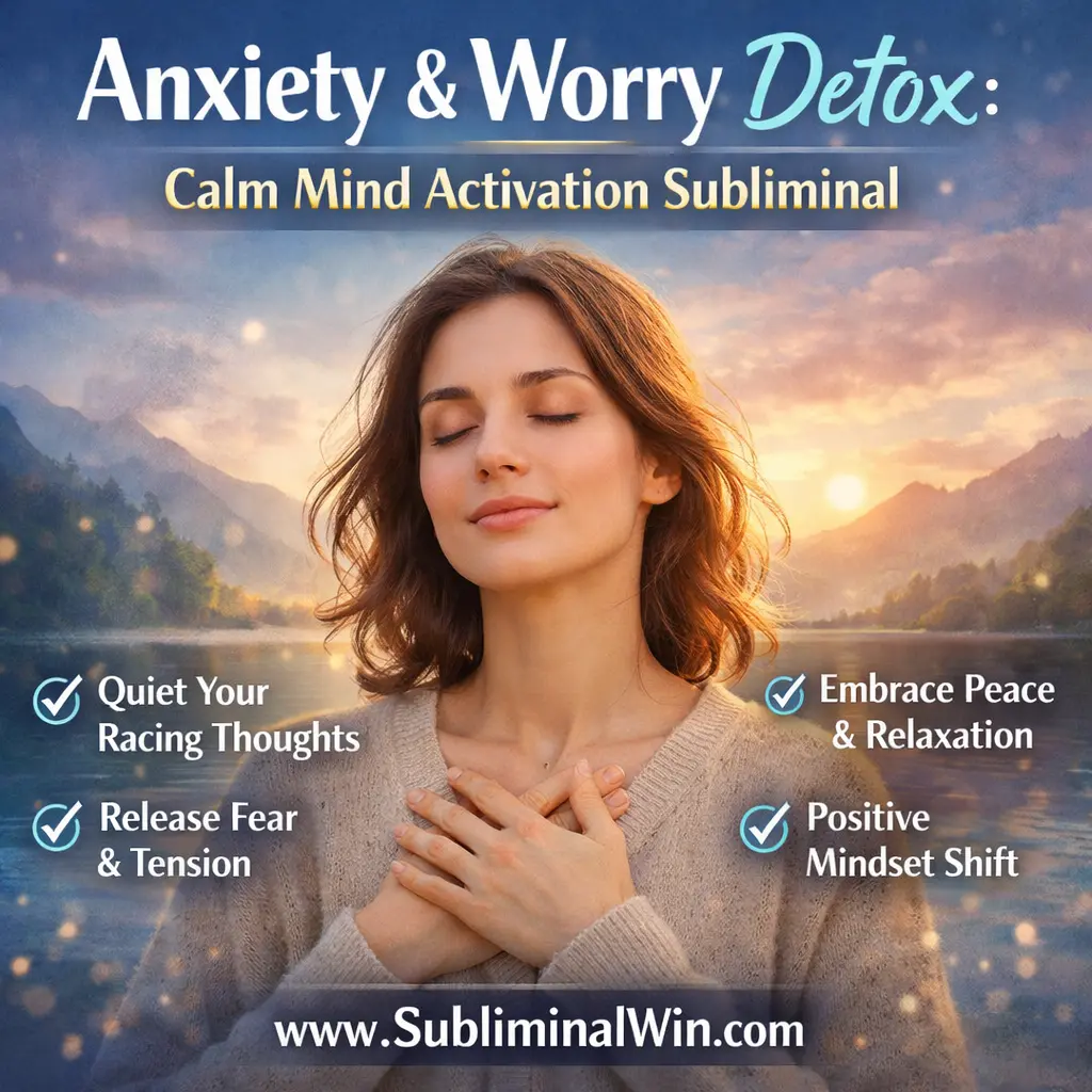 Worry Detox Anxiety & Worry Detox: Calm Mind Activation Subliminal - Image 1