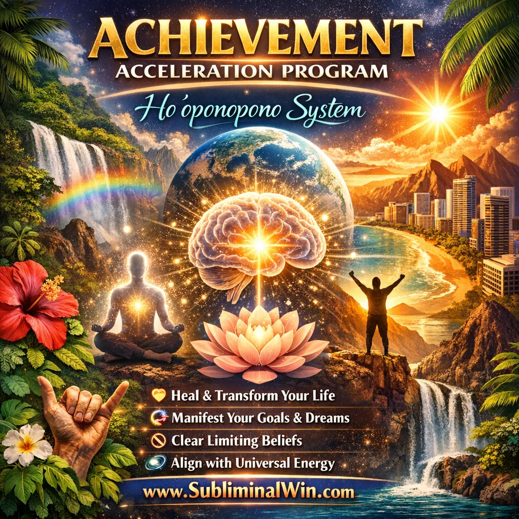achievement-acceleration-program-hooponopono Achievement Acceleration Program — Ho’oponopono System - Image 1