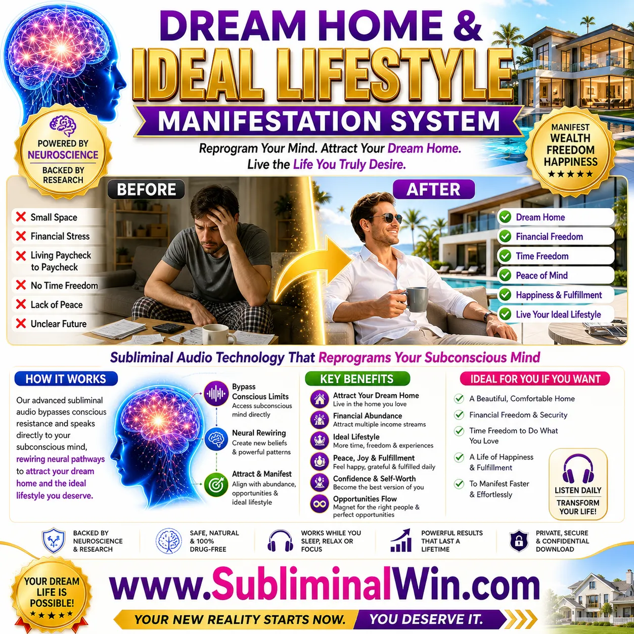 dream-home-subliminal-1 Dream Home & Ideal Lifestyle Manifestation System - Image 1