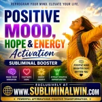 Positive Mood, Hope & Energy Activation Subliminal Booster